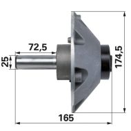 Vřeteno nože Stiga 387203001/0